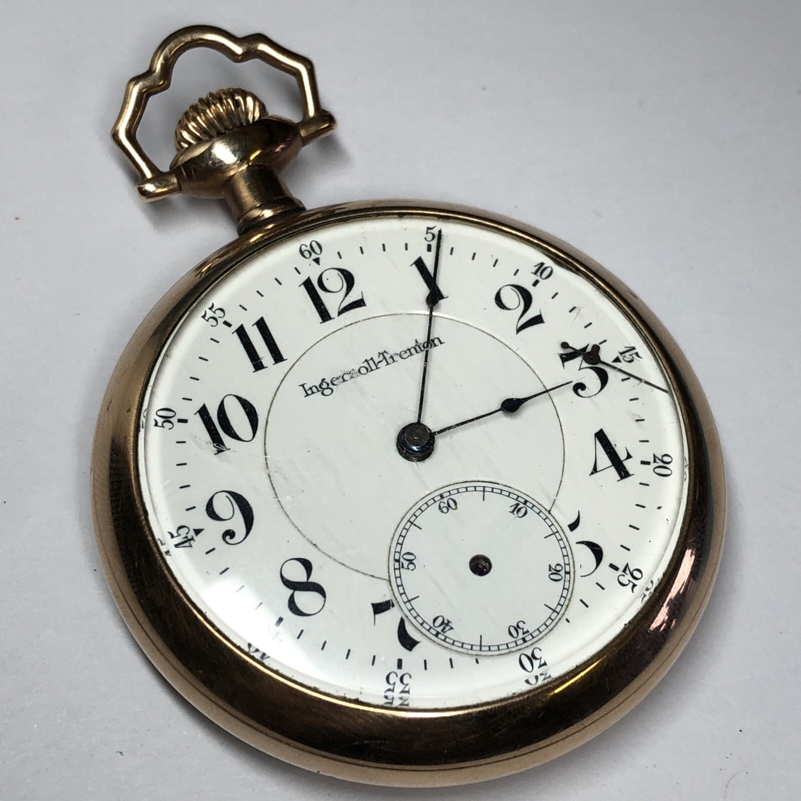 Trenton Watch Co. Grade 19 Jewels Pocket Watch image 2