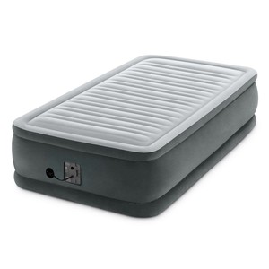 Intex Dura Beam Plus Series Elevated Airbed w/ Built in Pump, Twin (Open Box) - Click1Get2 Half Price