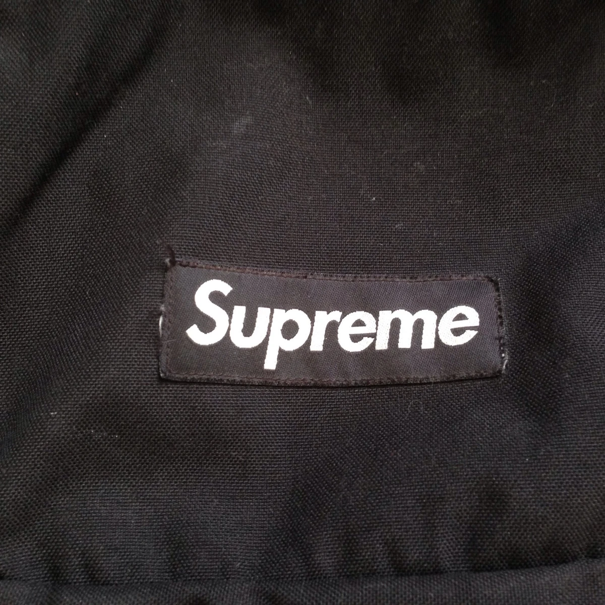SUPREME 28TH BACKPACK GUIDE 28 SS 11 BLACK BAG BOX LOGO CORDURA