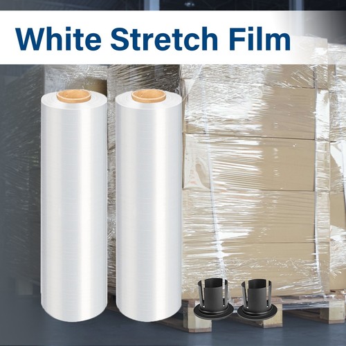MasterSpec Clear 25U Plastic Stretch Wrap Film, 50cm x 400m Packing Shrink Film - Picture 2 of 10
