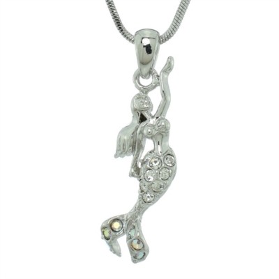 W Swarovski Crystal The Little MERMAID Ariel Clear AB Color