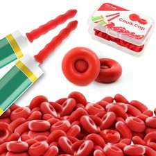 10/20/70/80/100 Pcs Caulk Tube Latex Sealing Caps Universal Fit Caulk Saver C...