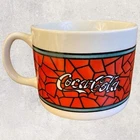 Vintage 1990’s Coca-Cola Soup Mug with Handle.