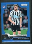 2019-20 PAUL DUMMETT 152/199 PANINI PRIZM PREMIER LEAGUE BLUE