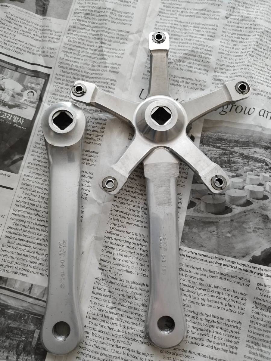 SUNTOUR SUPERBE PRO PISTA Crank 165mm PCD 144mm NJS Certified