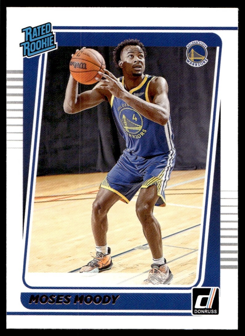 2021-22 Donruss Moses Moody Rookie G11 Golden State Warriors #234
