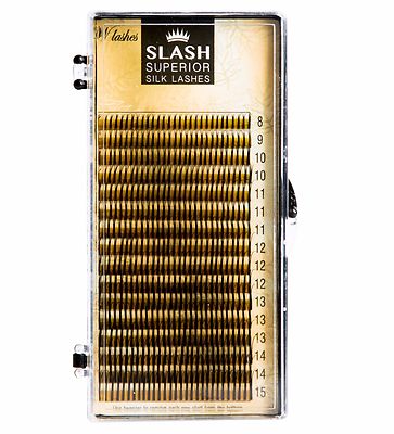 SLASH Silk W Lashes Wimpern Mix-Set 3D mit diversen Längen Wimpernverlängerung