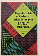 Merry Christmas /Greeting Card (+ Envelope 7×5")