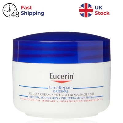 Eucerin Urea Repair 5% Urea Original Cream 75ml for Dry and Rough Skin