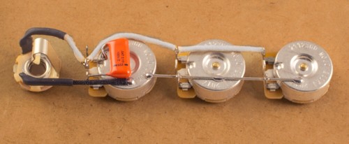 Precision Made Jazz Bass Wiring Harness J Bass-CTS 