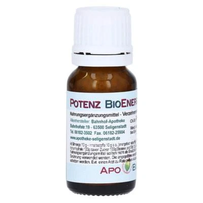 BAHNHOF-APOTHEKE Potenz Globuli mit Zink - aus deutscher Traditionsapotheke