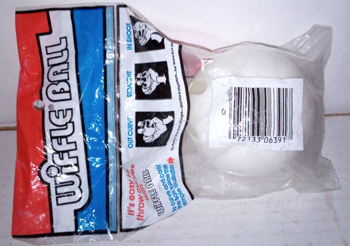 Balle Officielle Wiffle Authentique – Fabriquée Aux USA, Plastique Blanc
