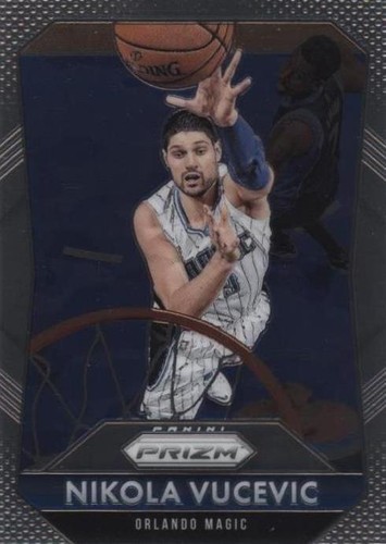 Nikola Jokic Rookie Card 2015-16 Panini Prizm Purple (pop 13) #335