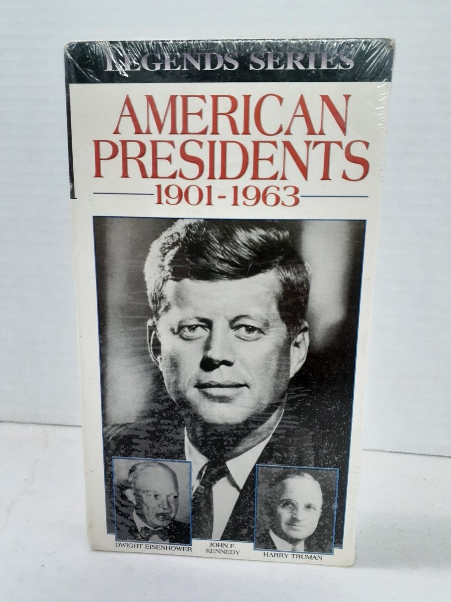 NEW American Presidents 1901-1963 VHS Legends Series 1993 JFK