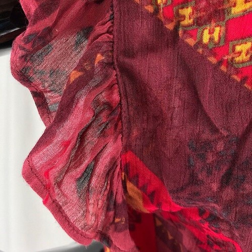 BCBGMaxAzria Folklore Patchwork Romper Jumpsuit - Picture 10 of 12