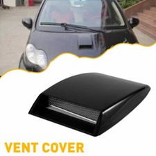 Air Flow Scoop Hood Intake Vent Bonnet Trim Cover Universal Car Decorative Black