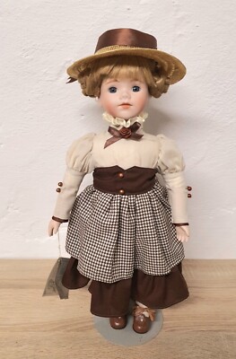 Guild Craft Dollhouse Porcelain Doll 40cm With Tags Original