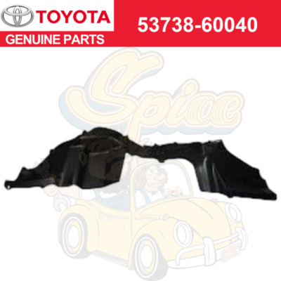 Guarnizione Toyota 53738-60040, grembiule parafango anteriore a telaio ...