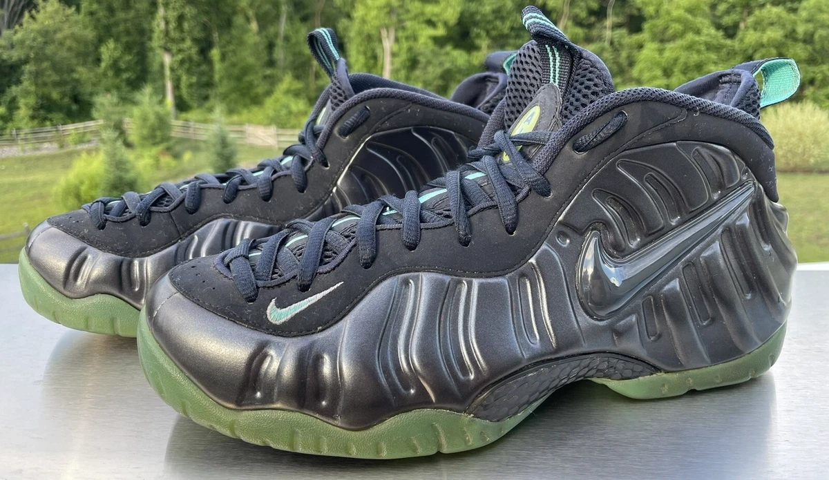 Dark blue shop foamposite pro