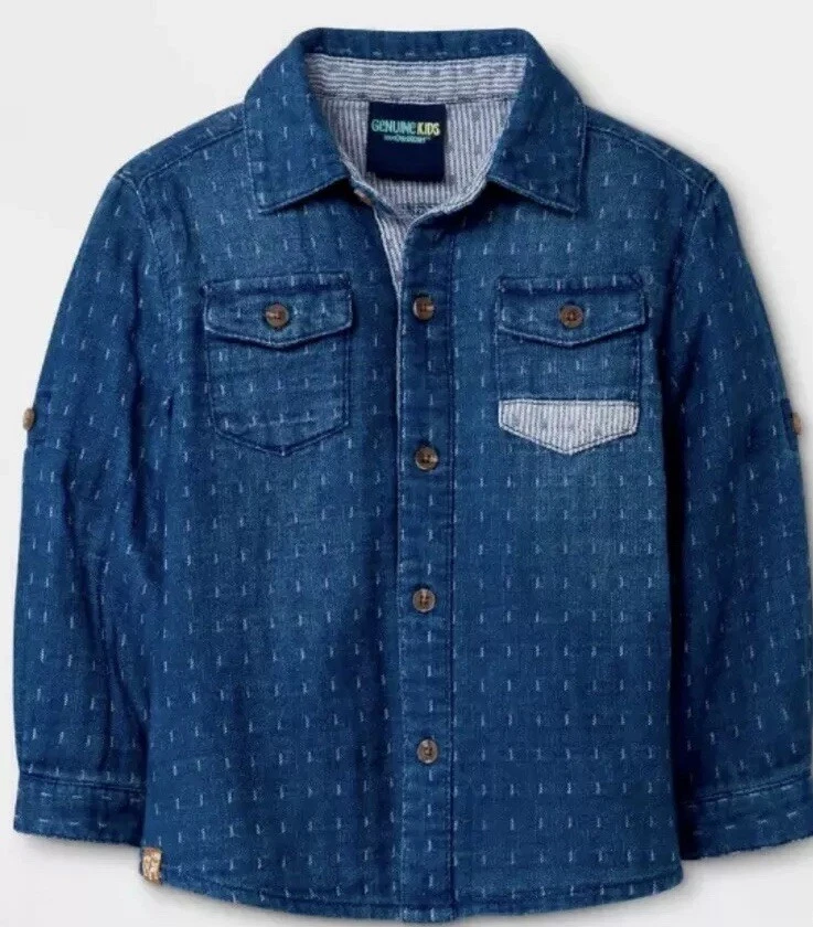 denim shirt for toddler girl