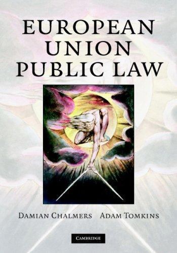 European Union Public Law Text Materials Damian Chalmers Adam Tom… 9780521882378