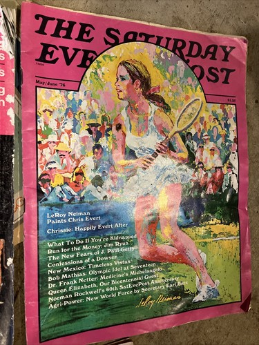 The Saturday Evening Post: 1972 Richard Nixon, ‘67 Sinatra, 1976 Chris Evert - Picture 4 of 8