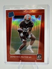 2021 Panini Donruss - Rated Rookie  Red #293 Demetric Felton (RC) {633}