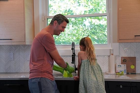 Dishwasher Tablets Natural Dish Cleaner Detergent Dishwashing Soap Tabs, 40 Ct