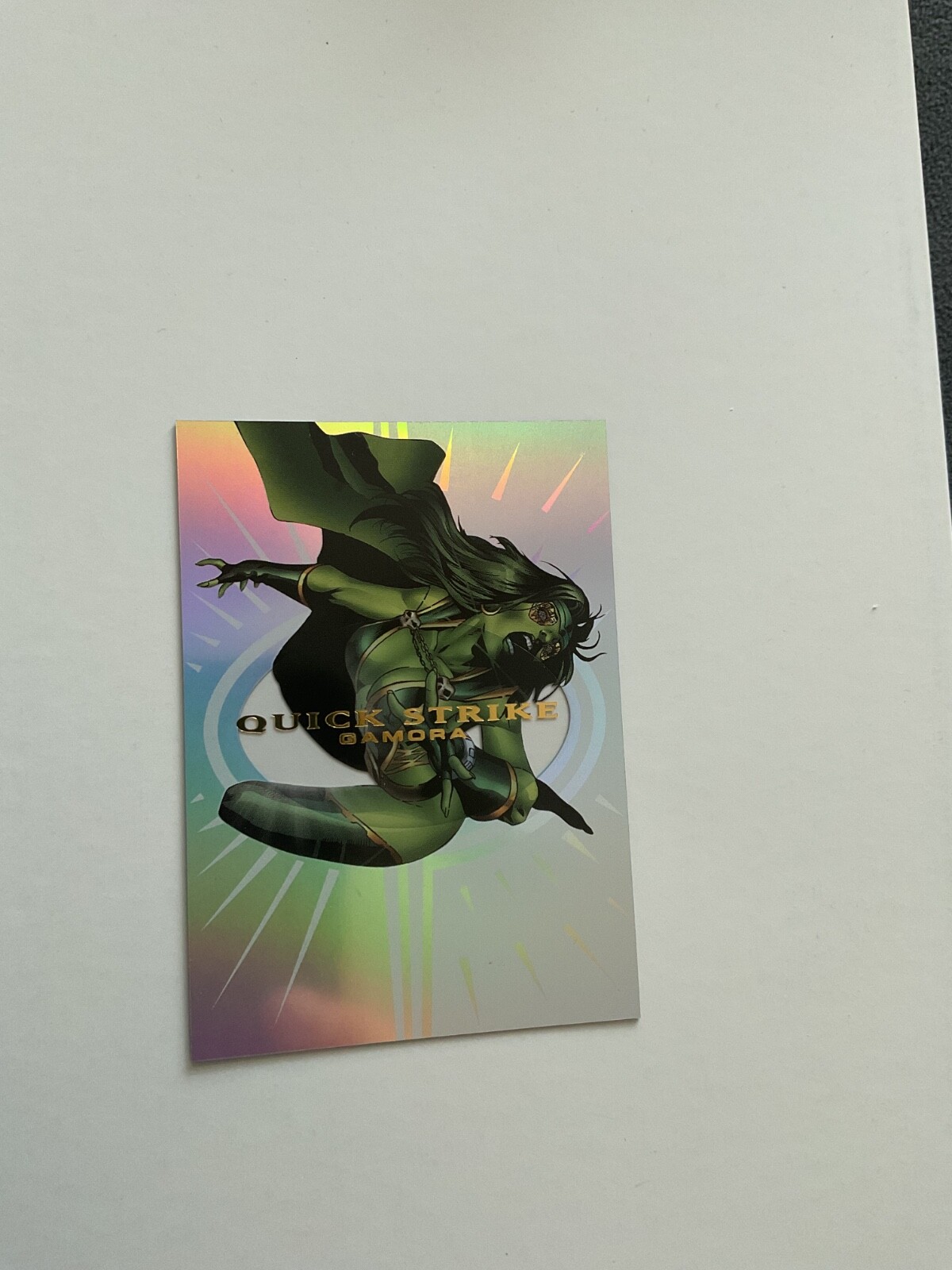 2013 Marvel Fleer Retro Quickstrike Quick Strike Gamora    Card 15 of 21