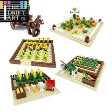 Farm Crop Vegetable Field Pumpkin City Food Parts for Lego Building Blocks Sets