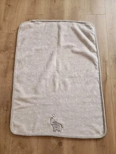 Parents Choice Gray White Stars Elephant Plush Baby Blanket Lovey 30x40 Walmart 