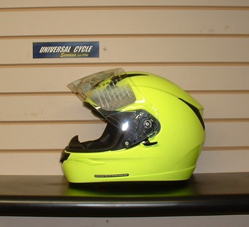 Scorpion EXO-R410 Helmet - NEW - Hi-Vis Yellow - Small - Picture 4 of 11