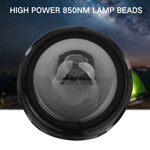 Infrared IR Flashlight 850nm LED Hunting Light Night Vision Torch Zoomable Lamp - Picture 7 of 12