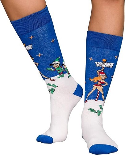 Christmas Socks for Men and Women - Comfortable One Size Holiday Halloween Socks - Picture 55 of 96