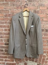 Brioni Parlamento Sport Coat, Sz 42R, Plaid 100 Wool, Italy