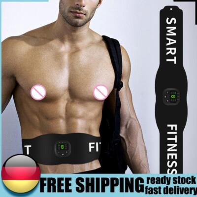 EMS Muscle Stimulator Exercise Massager Abdominal Exercises Gym Fitness Equiment
