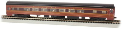 Bachmann HO Scale ~ New ~ PRR Fleet Of Modernism Smooth-Side Coach ~ LED's 14213
