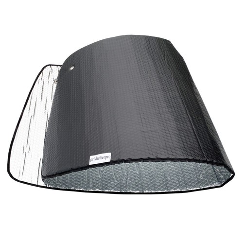 Fit For Hyundai Elantra 07-10 Front Windshield Black Silver Camp Rest Sunshade - Picture 5 of 19
