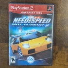 Need for Speed: Hot Pursuit 2 EA Games PlayStation 2 Manual Case NTSC-U/C