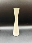 Vintage VAN BRIGGLE Bud Vase 9"   Almond Matte Glaze Art Pottery MCM