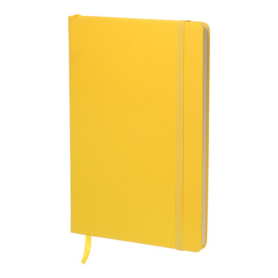 A5 Lined Journal Hardcover Notebook for Work 160 Pages Ruled Paper Yellow