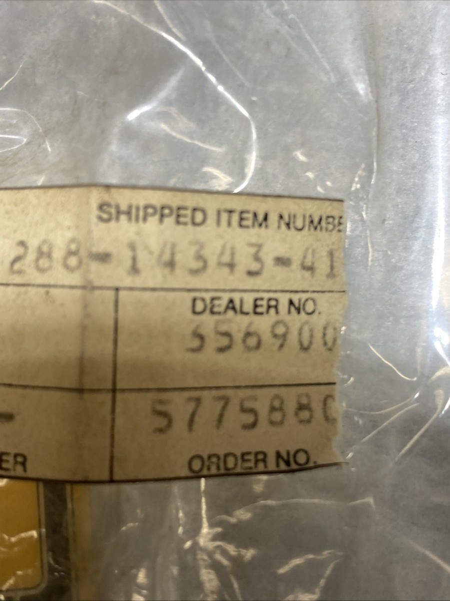 NOS Yamaha OEM JT1 JT2 Main Jet Size #82 288-14343-41-00 #436 | eBay