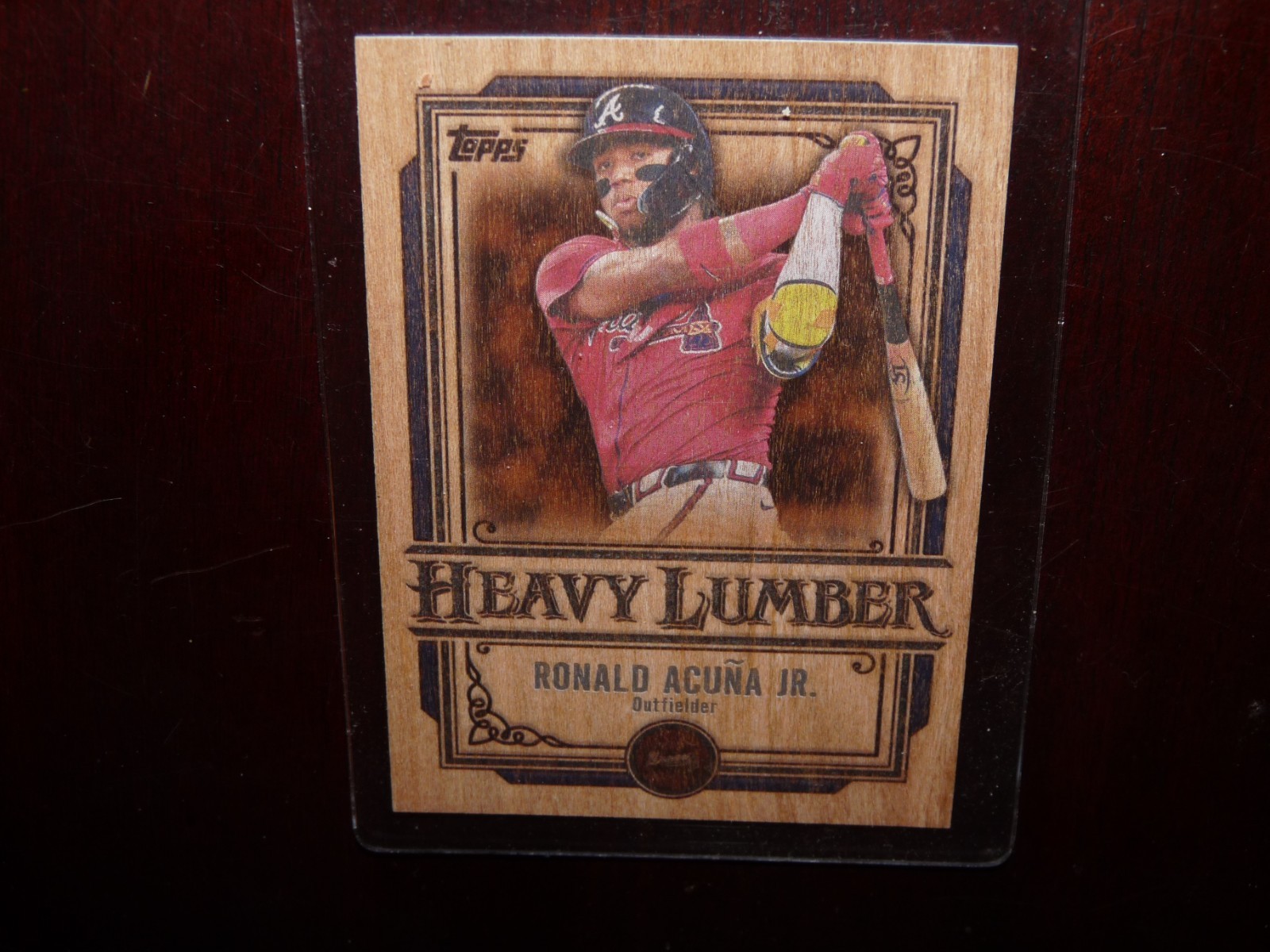 RONALD ACUNA JR 2025 TOPPS #HL-4 HEAVY LUMBER BRAVES (B) Minty
