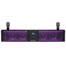 Boss Audio Systems SB26BRGB ATV UTV Sound Bar IPX5 Rated Weatherproof Bluetooth