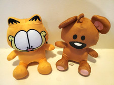 Nickelodeon Garfield Cat Pooky Teddy Plush 2021 Lot of 2 Stuffed Toy Factory