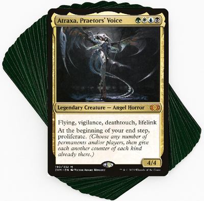 Custom Commander Deck*** Atraxa, Praetors' Voice - Planeswalkers