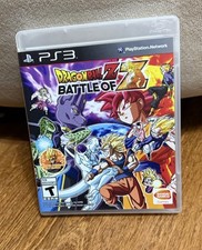 Dragon Ball Z Battle of Z PS3 PlayStation 3 CIB Complete Black Label Tested