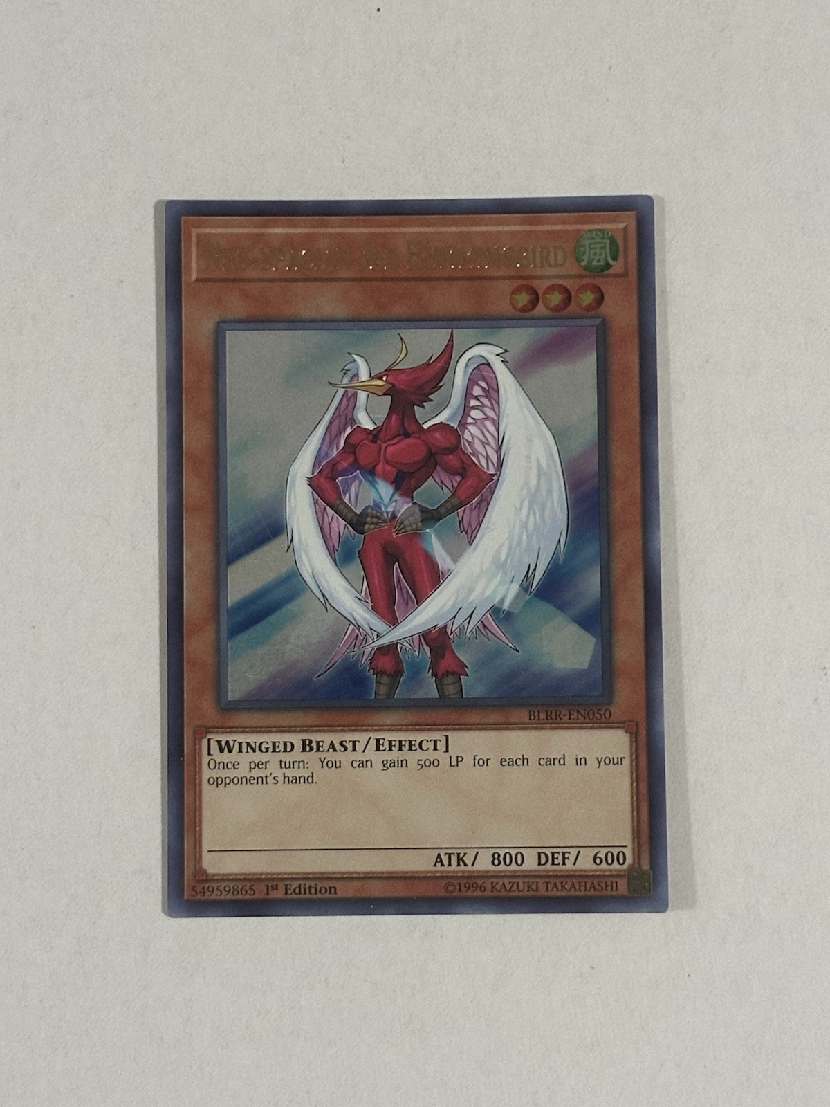 Yugioh Neo-Spacian Air Hummingbird BLRR-EN050 Ultra Rare 1st Ed NM FAST SHIPPING