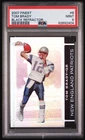 Tom Brady 2007 Finest Black Refractor #8 SP /99 PSA 9 Mint POP 8 Beautiful Copy