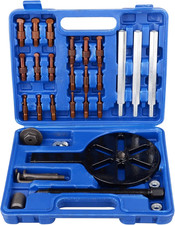 21 in 1 Bearing Puller Set Inner Hole Three-Jaw Puller with 6 Sizes Collets Tool